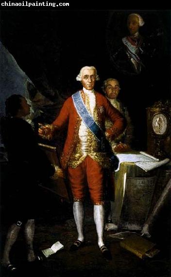 Francisco de goya y Lucientes The Count of Florida blanca