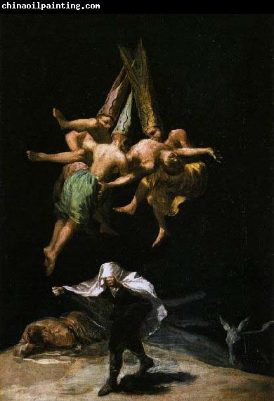 Francisco de goya y Lucientes Witches in the Air