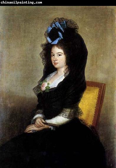 Francisco de goya y Lucientes Dona Narcisa Baranana de Goicoechea