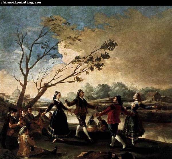 Francisco de goya y Lucientes Dance of the Majos at the Banks of Manzanares