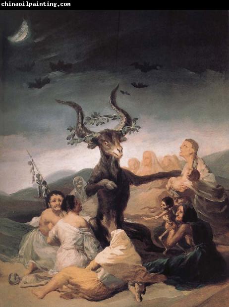 Francisco de goya y Lucientes El Aquelarre