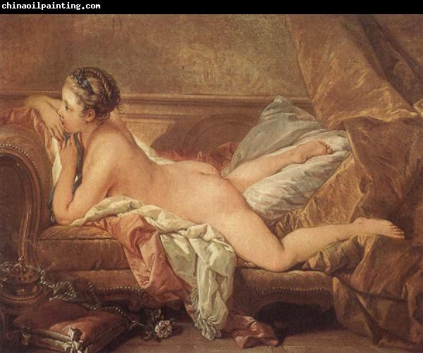 Francois Boucher Reclining Girl