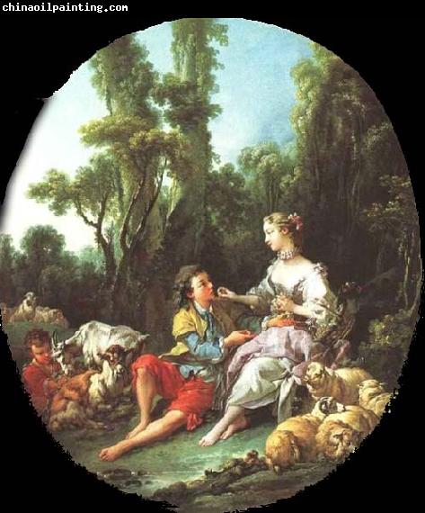 Francois Boucher Are They Thinking About the Grape