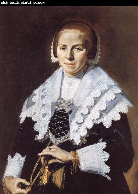 Frans Hals Portrait of a Woman with a Fan