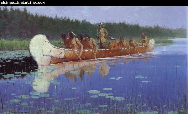 Frederic Remington Radisson and Groseilliers