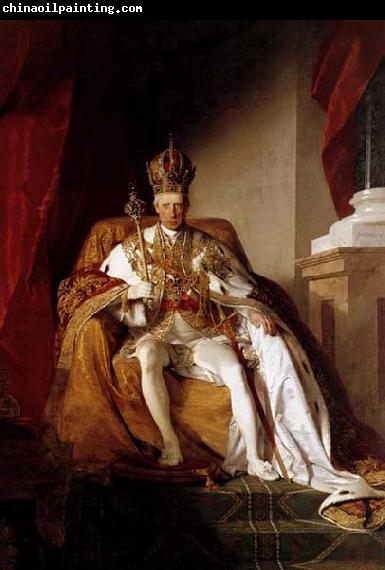 Friedrich von Amerling Emperor Franz I of Austria in his Coronation Robes