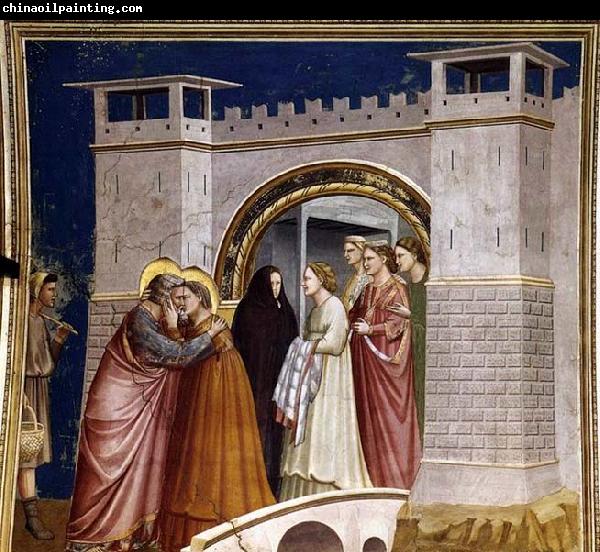 GIOTTO di Bondone Meeting at the Golden Gate