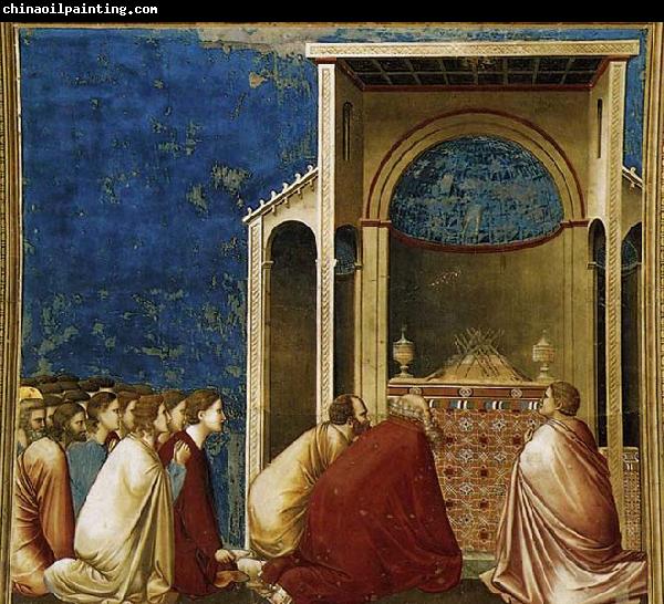 GIOTTO di Bondone The Suitors Praying