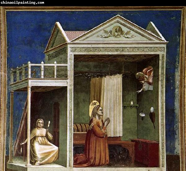 GIOTTO di Bondone Annunciation to St Anne