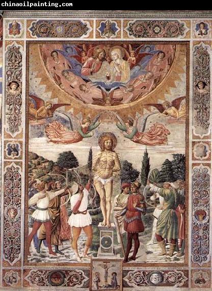 GOZZOLI, Benozzo Martyrdom of St Sebastian