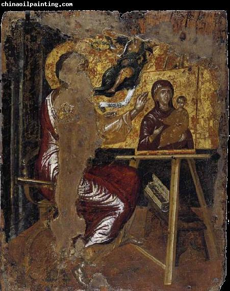 GRECO, El St Luke Painting the Virgin and Child