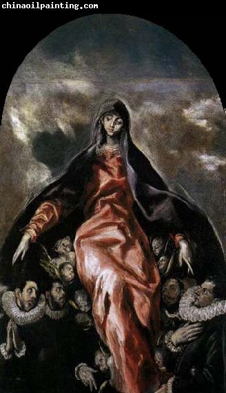 GRECO, El The Madonna of Charity