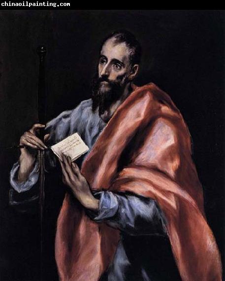 GRECO, El Apostle St Paul