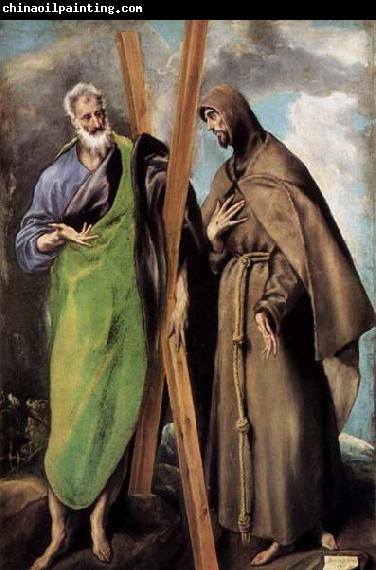 GRECO, El St Andrew and St Francis