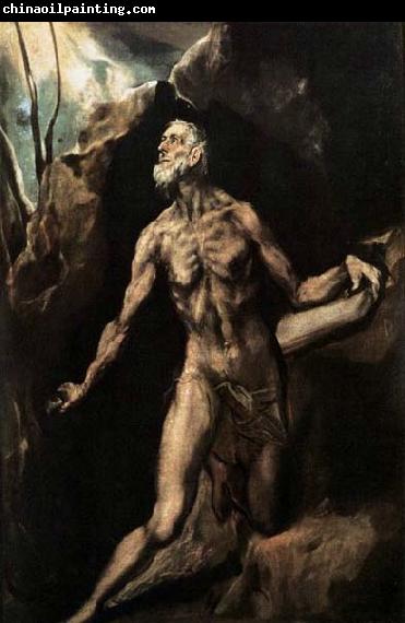 GRECO, El Saint Jerome Penitent