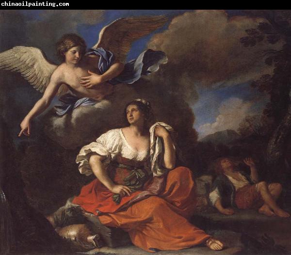 GUERCINO The Angel Appearing to Hagar and Ishmael