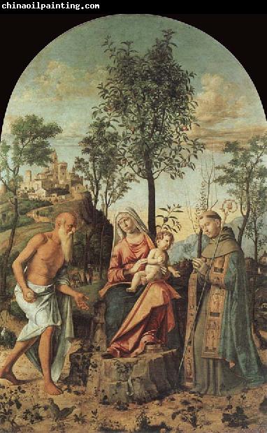 Gentile Bellini Madonna of the Orange trees