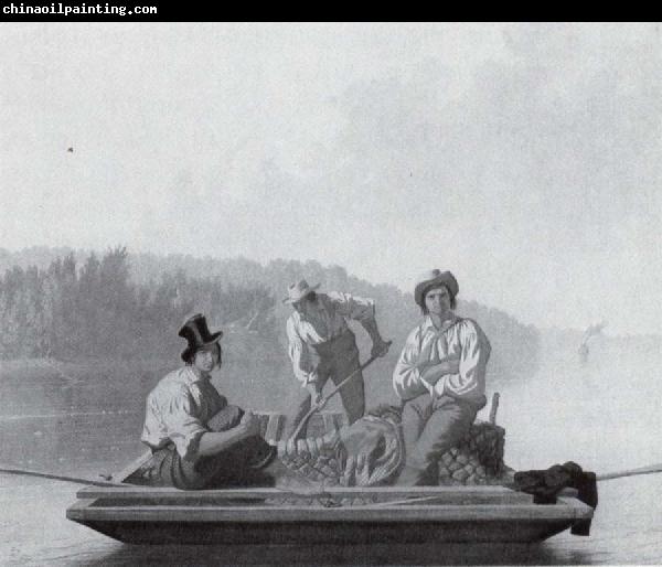 George Caleb Bingham Bootsleute auf dem Missouri