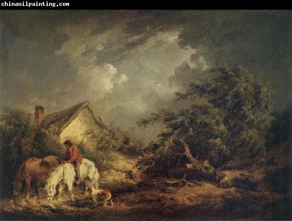 George Morland The Approaching Storm