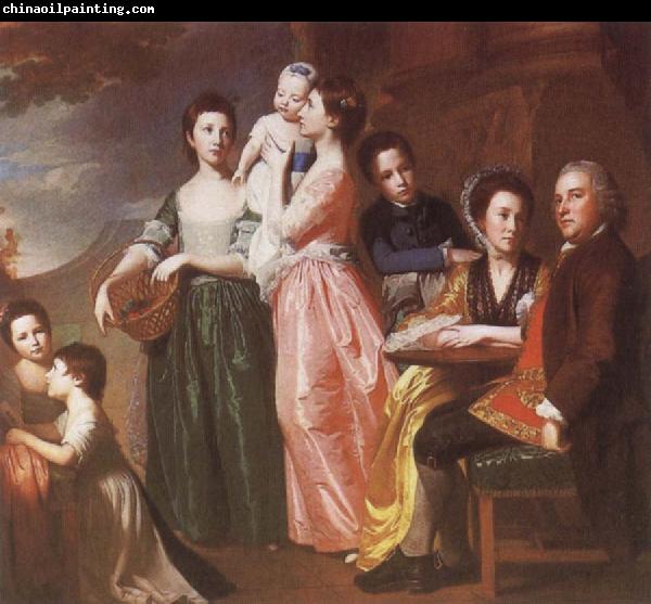 George Romney THe Leigh Family