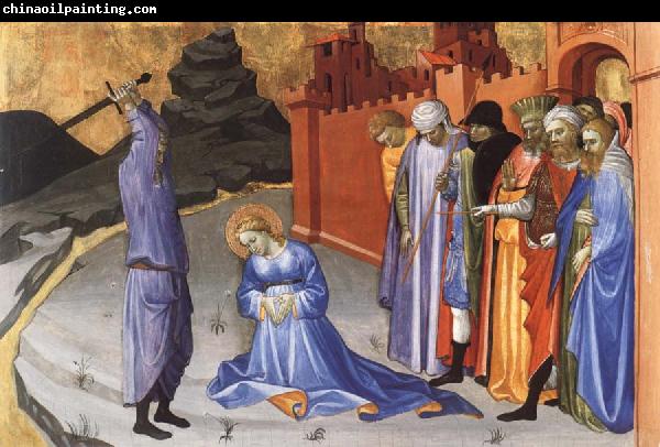 Gherardo Starnina The Beheading of Saint Catherine