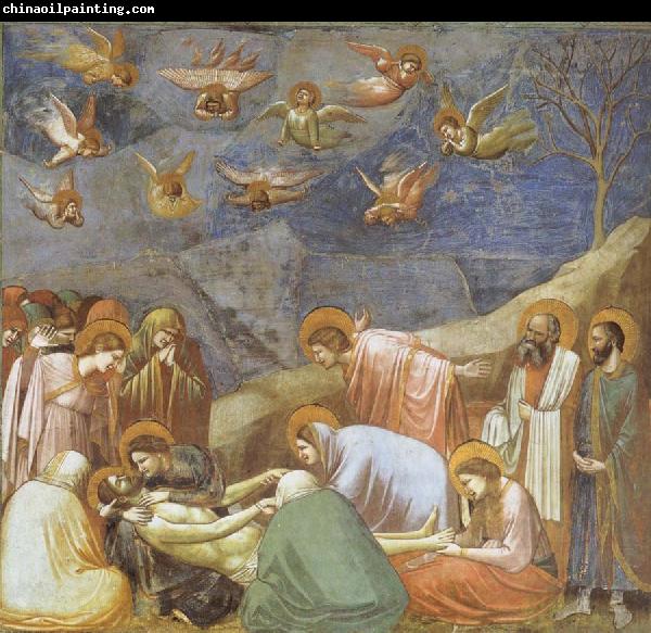 Giotto Bewening of Christ