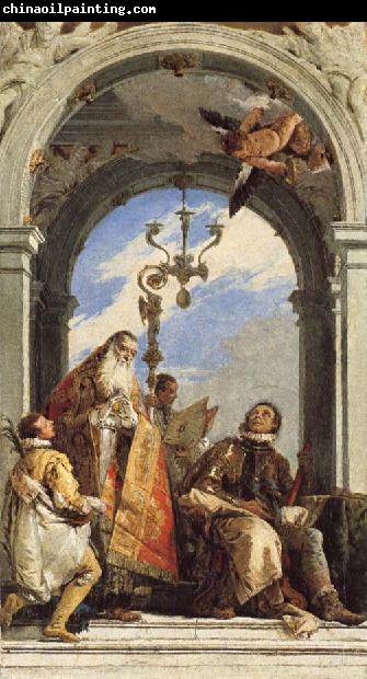 Giovanni Battista Tiepolo Saints Maximus and Oswald