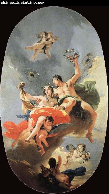 Giovanni Battista Tiepolo Triumph of ephy and Flora