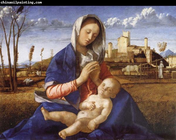 Giovanni Bellini Madonna in the Meadow