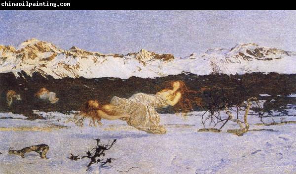 Giovanni Segantini The Punishment of Lust