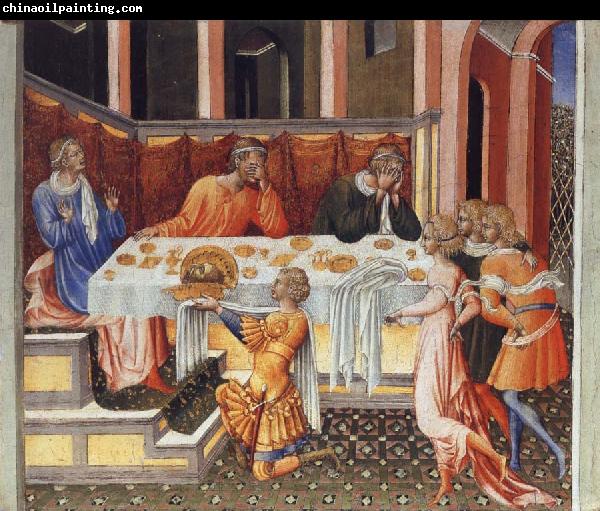 Giovanni di Paolo The Feast of Herod