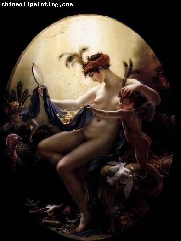 Girodet-Trioson, Anne-Louis Mademoiselle Lange as Danae