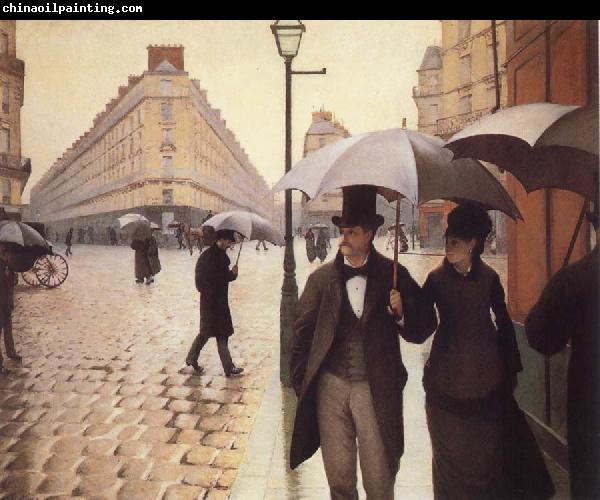 Gustave Caillebotte Paris Street,Rainy Day