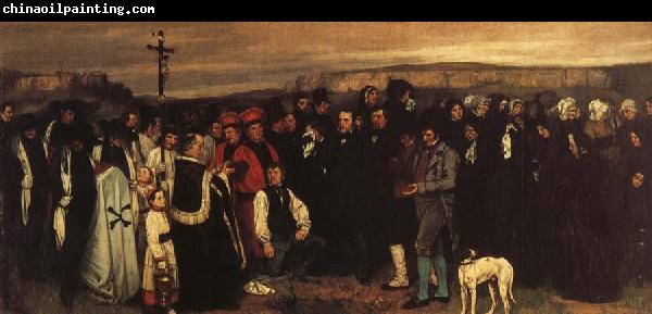 Gustave Courbet A Funeral in Ornans