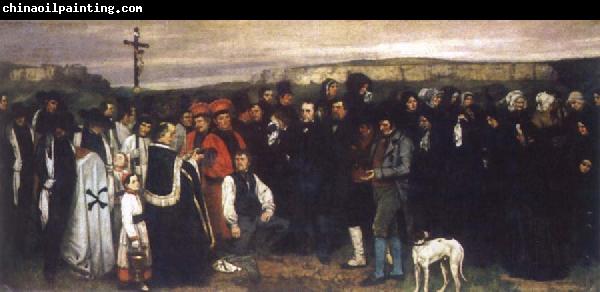 Gustave Courbet A Burial at Ornans