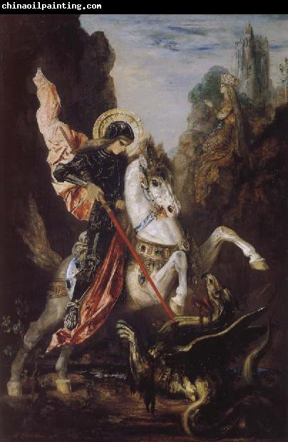 Gustave Moreau Saint George and the Dragon