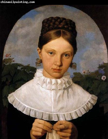 HESS, Heinrich Maria von Portrait of Fanny Gail