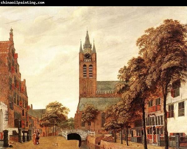 HEYDEN, Jan van der View of Delft