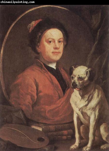 HOGARTH, William The Painter and his Pug