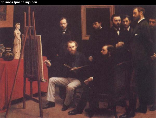 Henri Fantin-Latour A Studio in the Batignolles