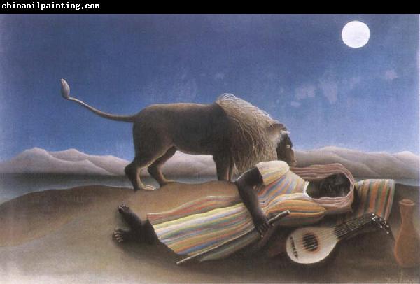 Henri Rousseau The Sleeping Gypsy