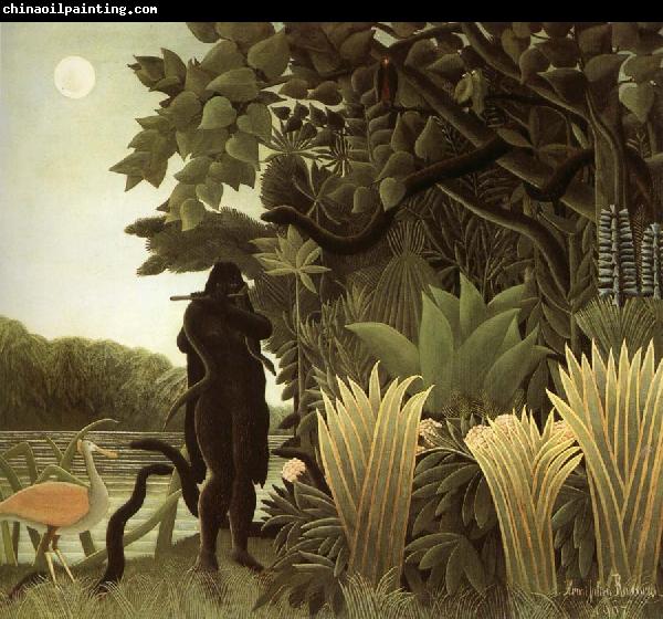 Henri Rousseau The slangenbezweerder