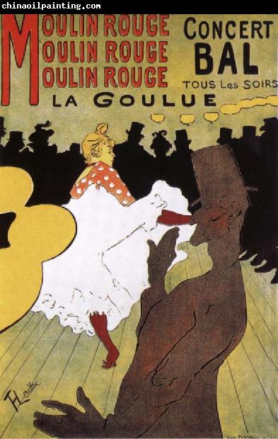 Henri de toulouse-lautrec La Goulue,Dance at the Moulin Rouge