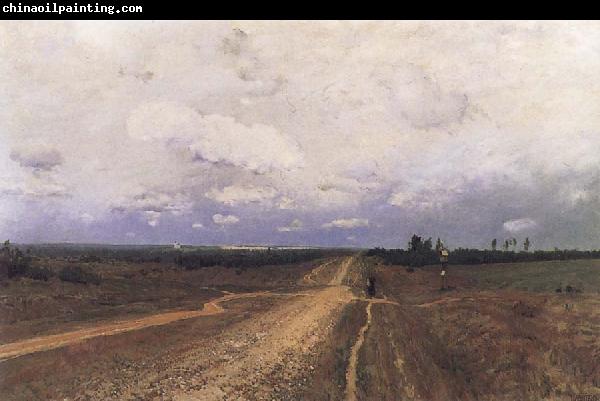 Isaac Levitan The Vladimirka Road