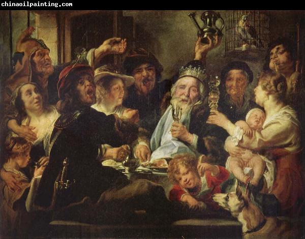 Jacob Jordaens The Bean King