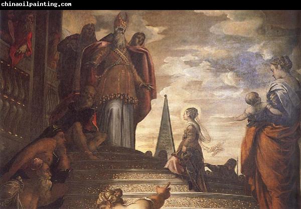 Jacopo Tintoretto Presentation of the Virgin at the Temple