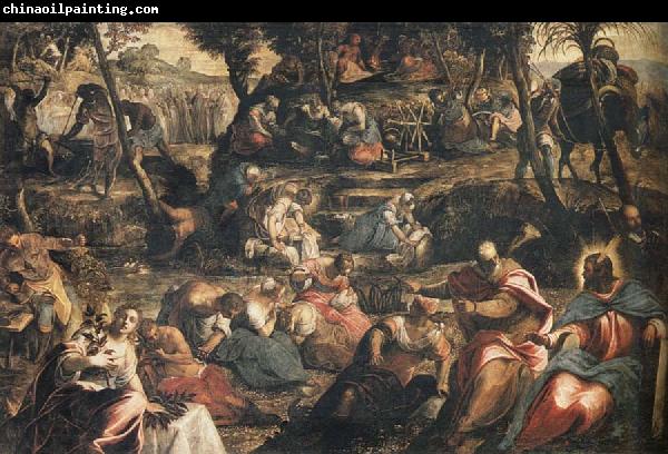 Jacopo Tintoretto Gathering of Manna