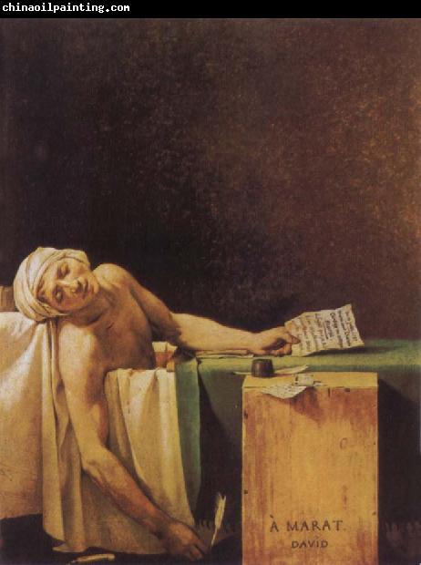 Jacques-Louis David The Death of Marat