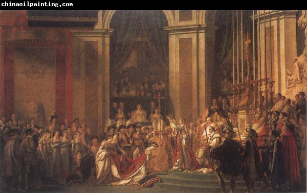 Jacques-Louis David Consecration of the Emperor Napoleon i and Coronation of the Empress Josephine