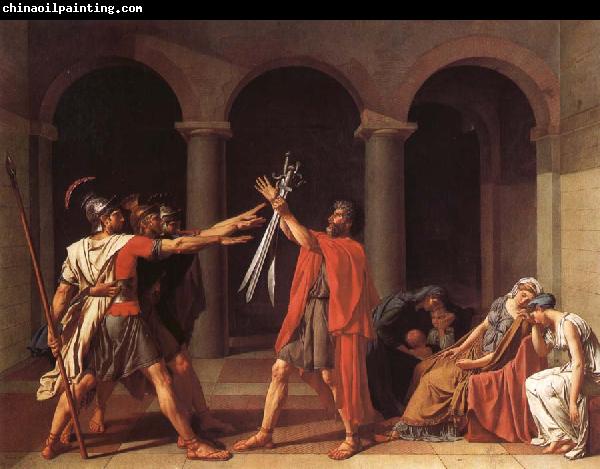 Jacques-Louis David The oath of the Horatii